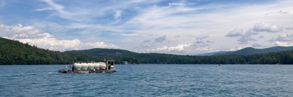 Picture of Lake Morey in June of 2024